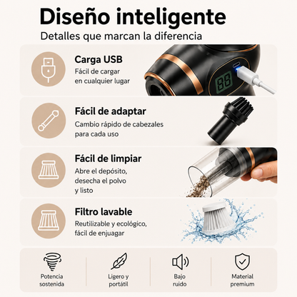 Aspirador Multifunción Portátil
